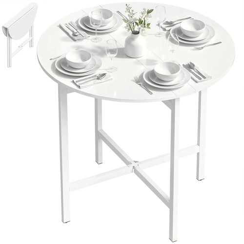 Homcom folding dining table - folding,
