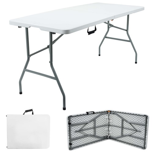6ft folding table trestle - folding,