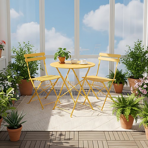 Folding bistro set garden - folding,