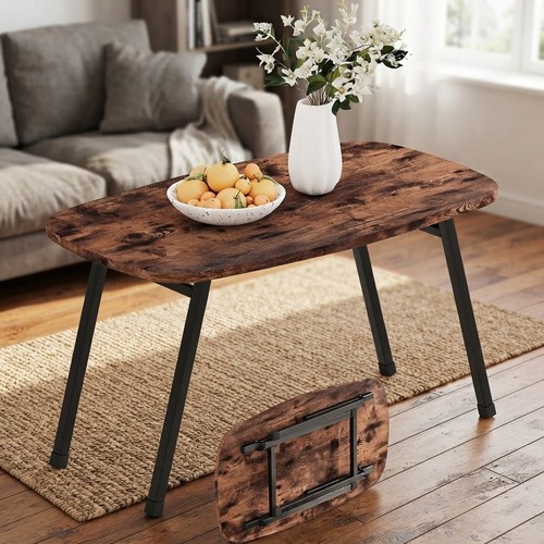 Oval coffee table - coffee, small