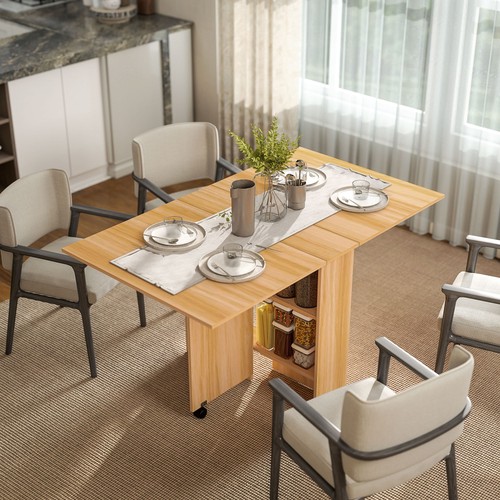 Folding dining table - table, with