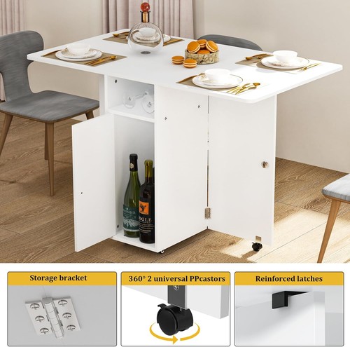 Folding dining table with - folding,