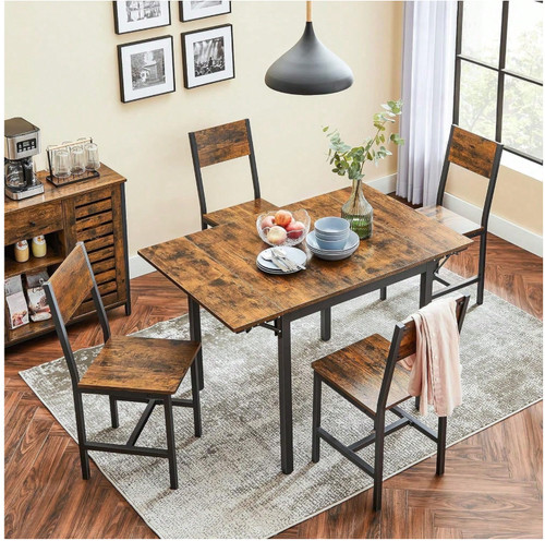 Industrial drop leaf dining - industrial,