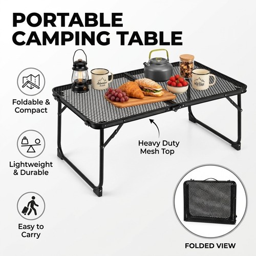 Camping table small folding - small,