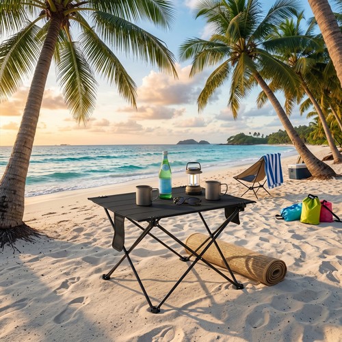 Folding camping table small - folding,