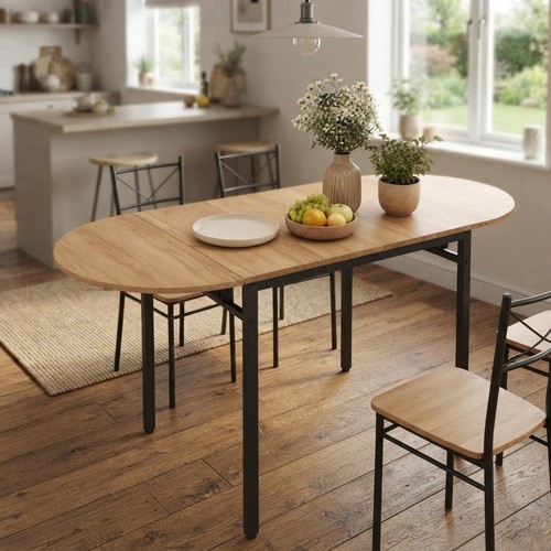 Stylish oval folding dining - oval,