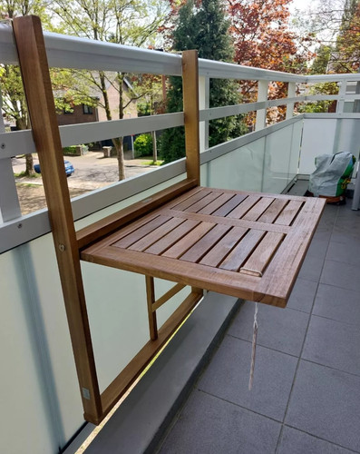 Hanging balcony table - balcony, small