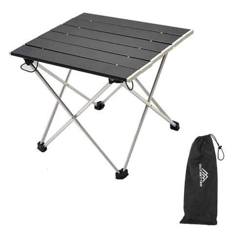 Portable folding camping table - folding,